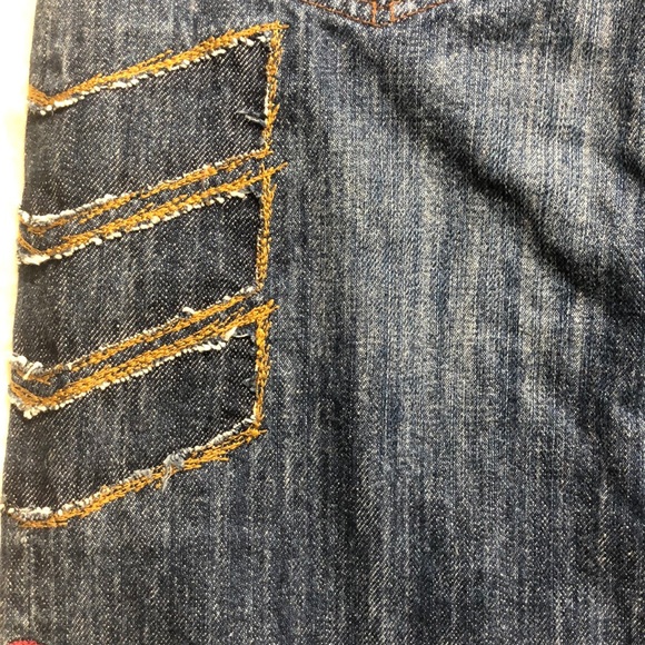 A/X ARMANI EXCHANGE jean skirt. - Picture 10 of 16